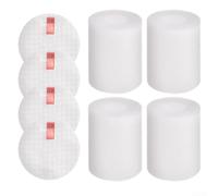 Paquete de 4 filtros de repuesto para Shark para robot aspirador IQ R101AE RV1001 RV1000S UR1000SR AV1010AE AV1002AE Robot Aspirador Kit