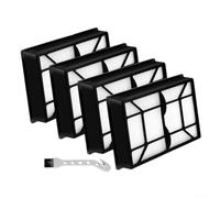 Paquete de 4 filtros HEPA de repuesto para modelos Kenmore EF-9, trampa de polvo de alta eficiencia para limpiadores verticales de 3 x 4.3 x 6.6 pulgadas