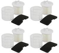 Paquete de 4 filtros U66 compatibles con aspiradoras Hoover Sprint Whirlwind SE71WR01, número de pieza # 35601328