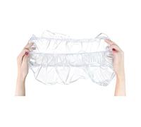 Paquete de 4 forros impermeables para jaulas extensibles para animales pequeños, curvas elásticas ajustadas, verdes, flexibles