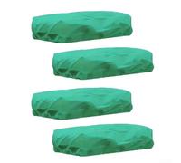 Paquete de 4 fundas de invierno para plantas con diseño de cordón, material no tejido que protege contra las inclemencias del tiempo, adecuadas para cajas de jardín, balcones y macetas al aire libre