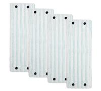 Paquete de 4 fundas para mopa para Leifheit Combi/Clean Twist M Micro Duo, funda de repuesto de microfibra para mopa para todo tipo de suelos