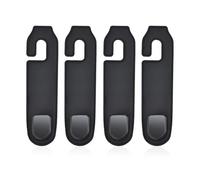 Paquete De 4 Ganchos para Coche, Ganchos Portátiles para Asiento De Coche, Ganchos De Almacenamiento para Coche, Accesorios para Coche, Ganchos para Reposacabezas De Coche, Ganchos Duraderos