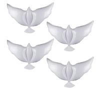 Paquete de 4 globo de paloma, globos gigantes y conmemorativos para publicaciones, cenas, cumpleaños, bodas y decoraciones