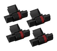 Paquete de 4 IR-40T compatibles con Caja registradora, calculadora e Impresora - Rollos de Tinta de calculadora Rollos de Tinta de Cinta Rollos de Tinta de Registro para Caja registradora