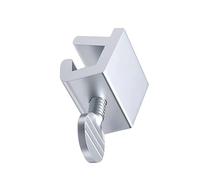 Paquete de 4 limitadores de ventana ajustables a prueba de niños, dispositivo de seguridad para puerta corredera de metal, tope limitador sin taladro para ventilación