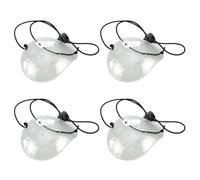 Paquete De 4 Máscaras Para Ojos Porosas Transparentes, Máscara Para Ojos De Recuperación Postoperatoria, Máscara Protectora Para Ojos, Máscara Para Ojos Izquierdo Y Derecho
