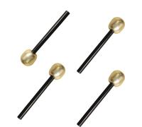 Paquete de 4 micrófonos falsos para fiestas infantiles y entretenimiento, cosplay, banda de rock, micrófonos para fiesta de música, micrófono, juguete