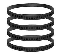 Paquete de 4 neumáticos de goma para sierra de cinta Dewalt y neumáticos de polea de sierra de cinta DWM120 A02807 DCS374 DW328K D28770 D28770K 514002079 6230 6232-20 6232-20