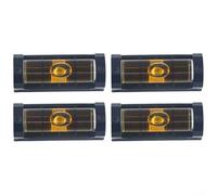 Paquete de 4 niveles magnéticos para nivelar sin esfuerzo en refrigeradores, unidades de aire acondicionado y más (amarillo)