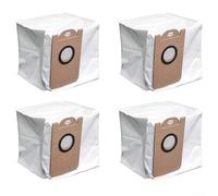 Paquete de 4 o 10 bolsas de repuesto para aspiradora Vexilar W11 Robot Cleaner con construcción de tela no tejida para un uso duradero (paquete de 4)