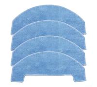 Paquete de 4 o 10 paños de fregona compatibles con Midea S5 Plus, para TESLA y para RoboStar iQ400 Plus de microfibra para suelos limpios (paquete de 4)