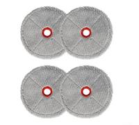 Paquete de 4 o 10 paños de repuesto para aspiradora LG Roboking Ai de microfibra esencial para un hogar más limpio (paquete de 4)