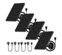 Paquete de 4 paneles solares con soporte para Blink Outdoor 2k Plus, para Xt3, para Xt2 y para cámaras Xt, impermeable IP65 con cable de 13.1 pies