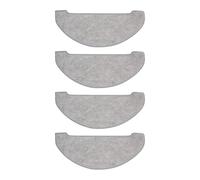 Paquete De 4 Paños De Repuesto For Fregona, Compatibles Con Almohadillas De Microfibra For Robot Aspirador Vexilar W9.