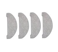 Paquete De 4 Paños De Repuesto For Mopa, Compatibles Con Vexilar Y El Robot Aspirador W9. Almohadillas De Microfibra For Una Limpieza De Suelos Uniforme E Higiénica.