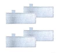Paquete de 4 paños de repuesto para almohadillas de microfibra Dupray Steam Cleaner con tiras de fregado diseñadas para una limpieza profunda de suciedad pegajosa