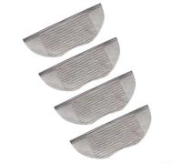 Paquete de 4 paños reutilizables para fregona Medion para robot limpiador | Compatible con medion para x40 SW, MD20040, ajuste preciso, fácil de instalar, accesorio de aspiradora robot