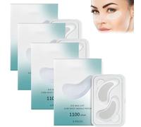 Paquete de 4 parches de microagujas para disolver ojos, ácido hialurónico, parches antiarrugas, parches de colágeno para ojeras y ojos hinchados