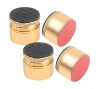 Paquete de 4 patas ajustables para mesa de cama, base elevadora de muebles de 27 a 40 mm con pies de silicona que reducen el ruido, potenciador de altura de metales resistentes para camas, sofás y