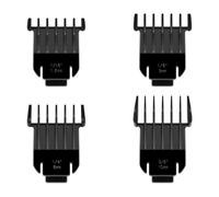 Paquete De 4 Peines Protectores for Cortapelos D8, Compatibles Con Andis, Peine Con Accesorio De Hoja En T Slimline Pro Li D8, Recortadoras Guía A Presión De 1/16-3/8 Pulgadas