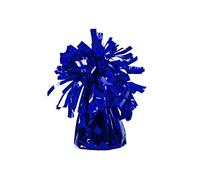PartyDeco – Pesas para globos de helio CZ1-074R – azul 130 g – Paquete de 4