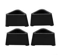 Paquete de 4 pies de caballete de repuesto para mesas de trabajo WM225, WM425 y MM003, patas de soporte ajustables de plástico negro, número de pieza 242394-00, compatibles