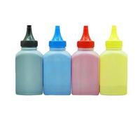 Paquete de 4 Polvos de tóner de Color 125A compatibles con H-P Color Pro CP1215 CP1515n CP1518ni CM1312 CB540A CB541A CB542A CB543A