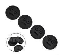 Paquete de 4 puertos de sonda de termómetro para Weber Smokey Mountain para parrilla de barbacoa compatible con placa de metal de grosor de 0.04 pulgadas