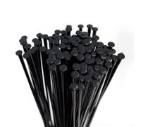 Paquete de 4 radios de bicicleta T302 de acero inoxidable 14G con 20 pezones para un mejor rendimiento en ciclismo de montaña y carretera (ala 258 mm 20)