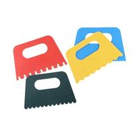 Paquete de 4 raspadores de pintura de plástico, raspador de pintura, herramienta de escultura, herramientas de cerámica