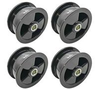 Paquete De 4 Rodillos De Sujeción For Secadora 1250125034, Compatibles Con Aeg, Compatibles Con Electrolux, Polea