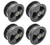 Paquete De 4 Rodillos De Sujeción For Secadora 1250125034, Compatibles Con Aeg Y Electrolux, Polea For Secadora