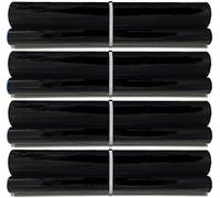 Paquete de 4 rollos de cinta de fax UX-5CR compatibles con Sharp Fax UX-P100 UX-P105 UX-P115 UX-P200 UX-P200RF UX-CL220 UX-255 UX-A255 UX-260 UX-A260 UX-CC500. X-CD6000 UX-LD600