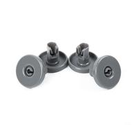 Paquete de 4 ruedas de cesta inferior para lavavajillas, juego de ruedas de repuesto de 40 mm, kit de ruedas inferiores para lavavajillas compatible con Favorit para Electrolux