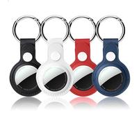 Paquete de 4 Soportes para AirTag, Llavero Airtag para Apple Air Tag, Soporte Protector para Mochilas, Llaves, Bolsos, Mascotas y Equipaje (Multicolor)
