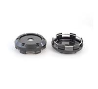 Paquete de 4 Tapacubos para Ford Mustang Coupe Cabriolet/Mustang GT/Mustang Mach-E, Protectores de Llanta, Impermeables y A Prueba de Polvo, Diámetro Exterior de 66 Mm,Black