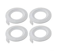 Paquete de 4 tapas de bobina para recortadoras FSE52 FSA57 FSA30, repuesto de cabeza de rosca C 3-2, 79,3 x 23,7 mm, cubierta de plástico, color blanco