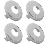 Paquete de 4 tapas de cabezal de recortadora compatibles con Stihl AutoCut 27-2 FS70R FS80R FS90 FS85R FS130R FS131R KM90R KM91R, sustituye a la pieza 4002 713 9712