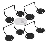 Paquete de 4 tapones de colchón-portabrocas no slip, dispositivo no scratch-pad colchones extraíbles antideslizantes y asas resistentes, soportes de montaje fáciles de casa estabilizan la cama.
