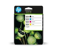 Paquete de 4 Tinteiros Originales HP 924 CMYK - 6C3Z1NE