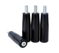 Paquete de 4 tiradores giratorios ergonómicos de múltiples usos, varios equipos industriales y tornos, mango permanente de máquina herramienta