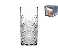 Paquete De 4 Vasos Marca Pasabahce Línea Timeless Long Drink 45 Cl
