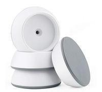 Paquete de 4 vasos protectores de pared para puerta de bebé para niños montados a presión escalera puerta de seguridad, proteger paredes y puertas de mascotas y perros