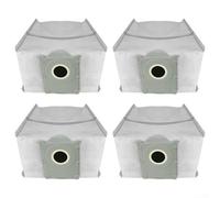 Paquete de 4 y 10 bolsas de repuesto para Ecovacs para Deebot X9 Pro y para OmniX9 Pro Robot Cleaners (paquete de 4)