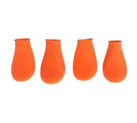 Paquete de 4 zapatos antideslizantes para perros y mascotas, botas de goma para mascotas, protectores de patas de cachorro, juguetes para masticadores agresivos, juguetes de raza grande, perros de