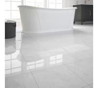 Paquete de 40 azulejos de vinilo para despegar y pegar, 12 x 12 pulgadas, autoadhesivos, impermeables, para baño, sala de estar, caravana, cocina, cubierta de 40 pies cuadrados, mármol azul y gris
