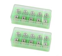 Paquete de 40 boquillas de electrodo de plasma para antorcha P80 con electrodos de cobre de oxígeno y protectores de boquilla CuCrZr resistentes al desgaste (1,5 mm)