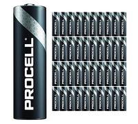 Paquete de 40 Pilas AA Duracell Procell | Batería alcalina Industrial de 1,5 V | Uso doméstico u Oficina | Paquete Promocional de ambientadores para automóvil | Energía confiable y Duradera
