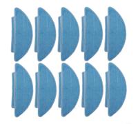 Paquete de 410 paños de limpieza lavables compatibles con Tikom L9000 y para Lubluelu para 0D para 1 trapeador robot SG60, Nex, paños de fibra superfina para protección del suelo (paquete de 10)